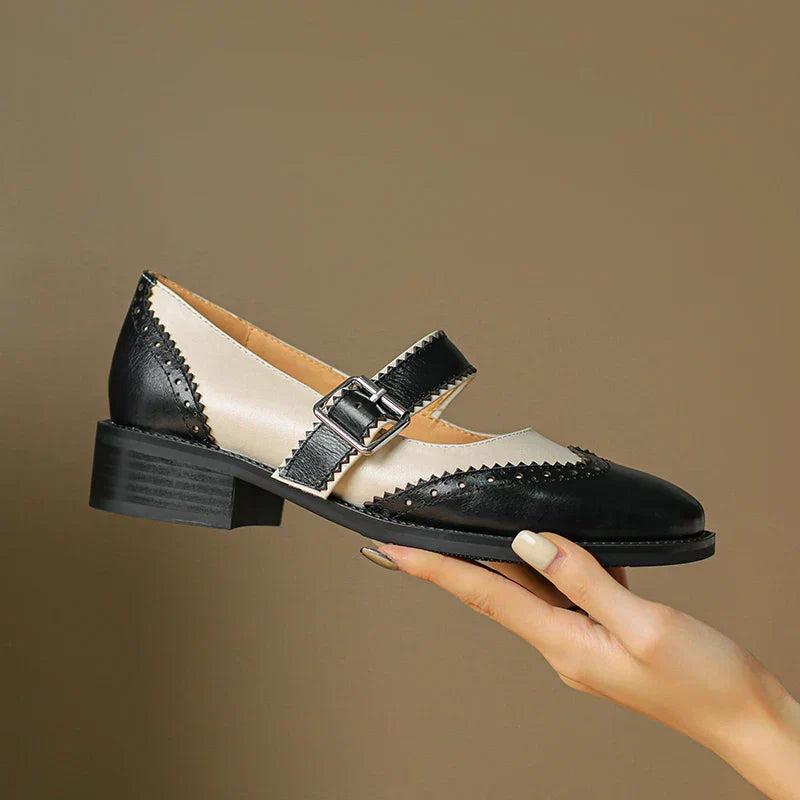 Miana Leather Mary Janes