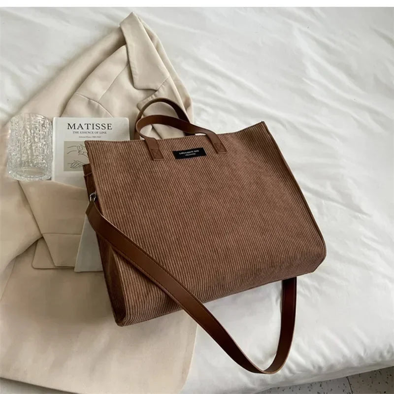Olivia Corduroy Shoulder Bag