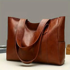 Edith Classic Leather Tote