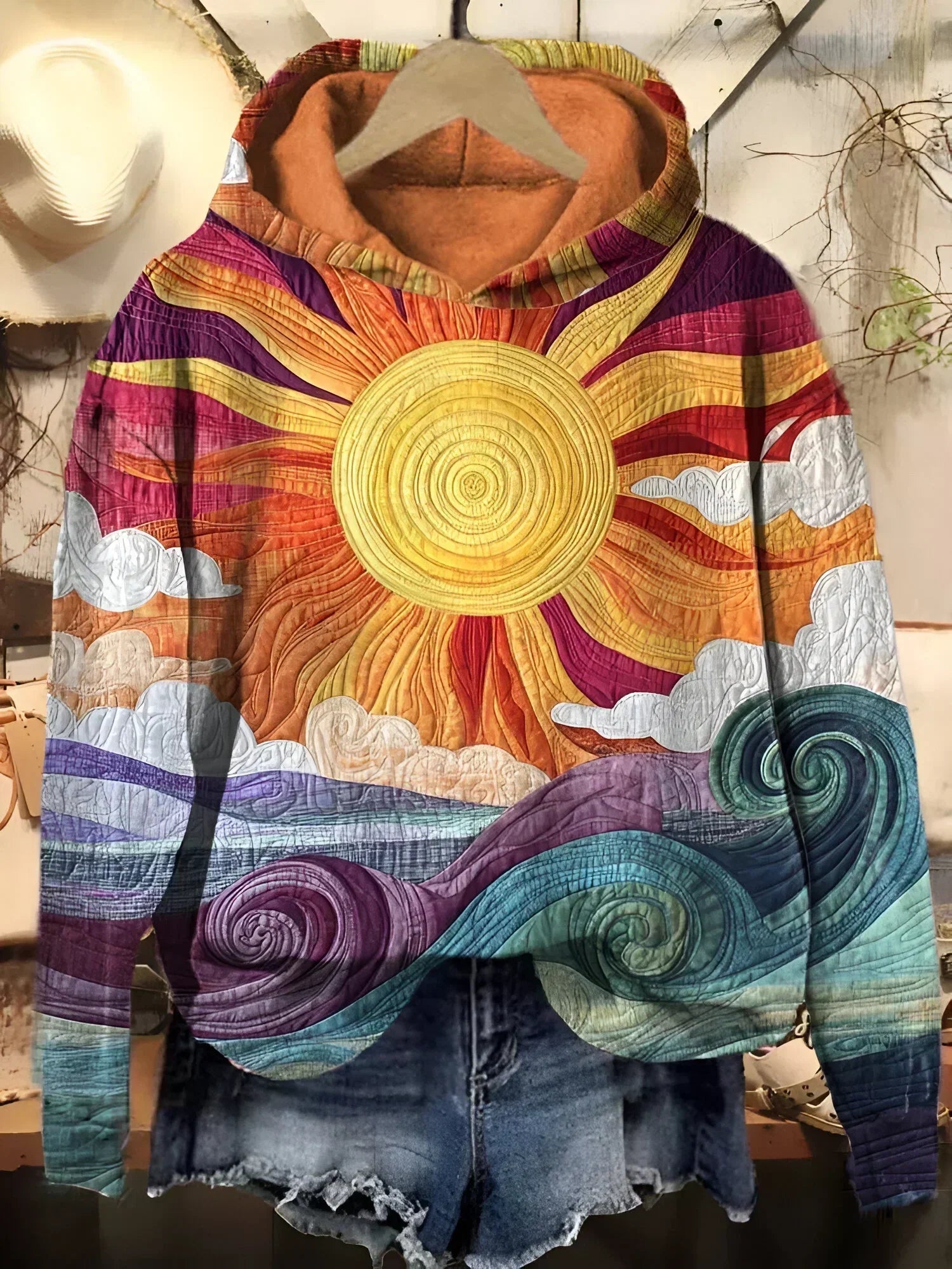 Sofie - Retro Sunbeam Hoodie